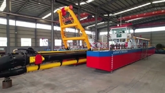 YSCSD450 pengujian penggerek penghisap pemotong di bengkel sebelum pengiriman